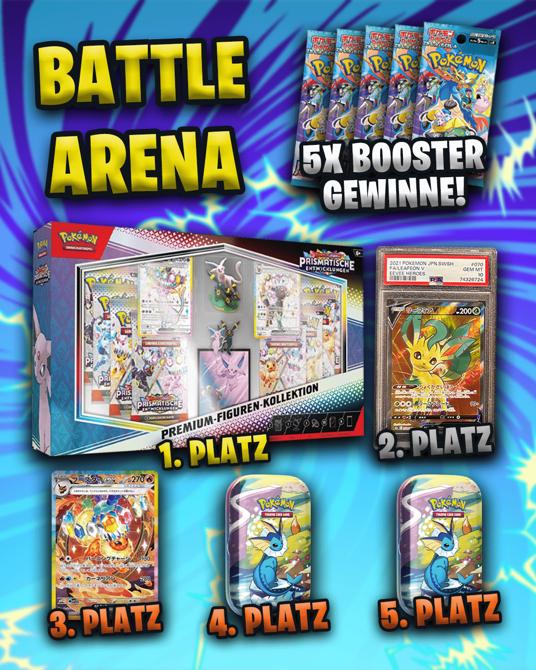 Eevee Battle Arena am 10.11.25 ⚔️