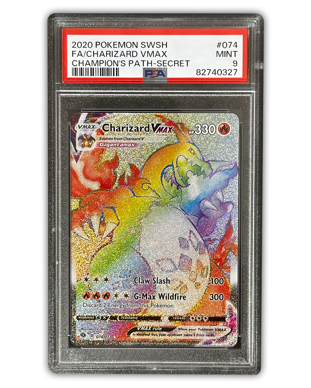 Pokemon Charizard VMAX PSA9 🇬🇧