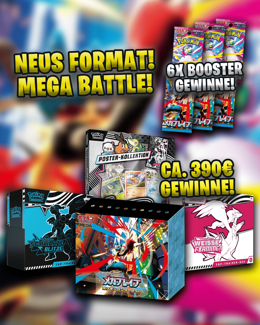 Neues System! MEGA BATTLE am 07.08.25 ⚔️