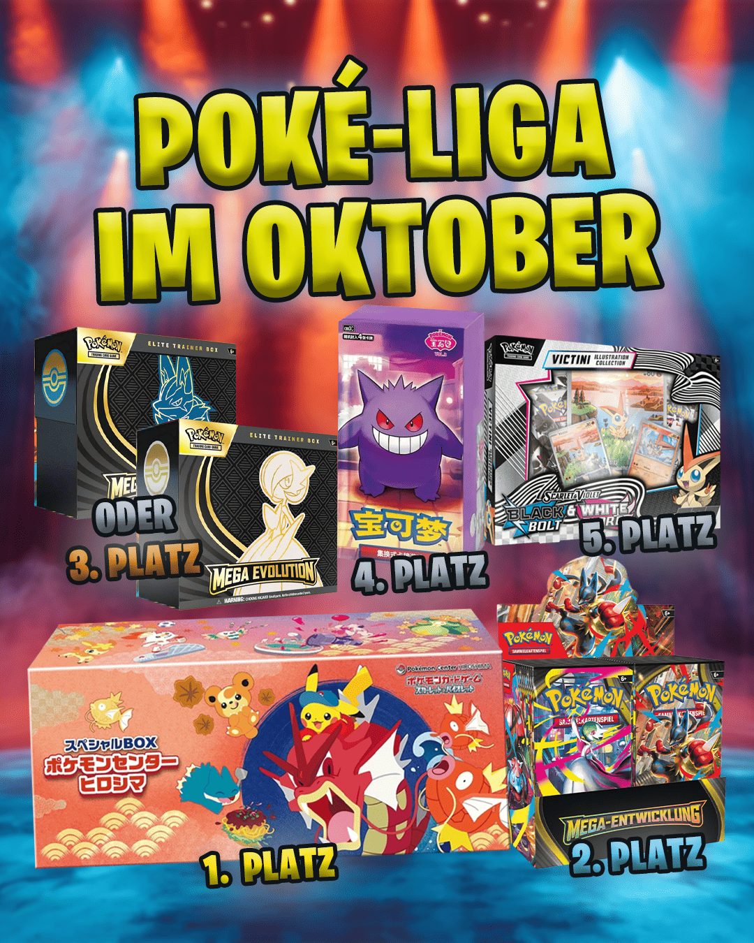 Pokemon Liga im Oktober🏆