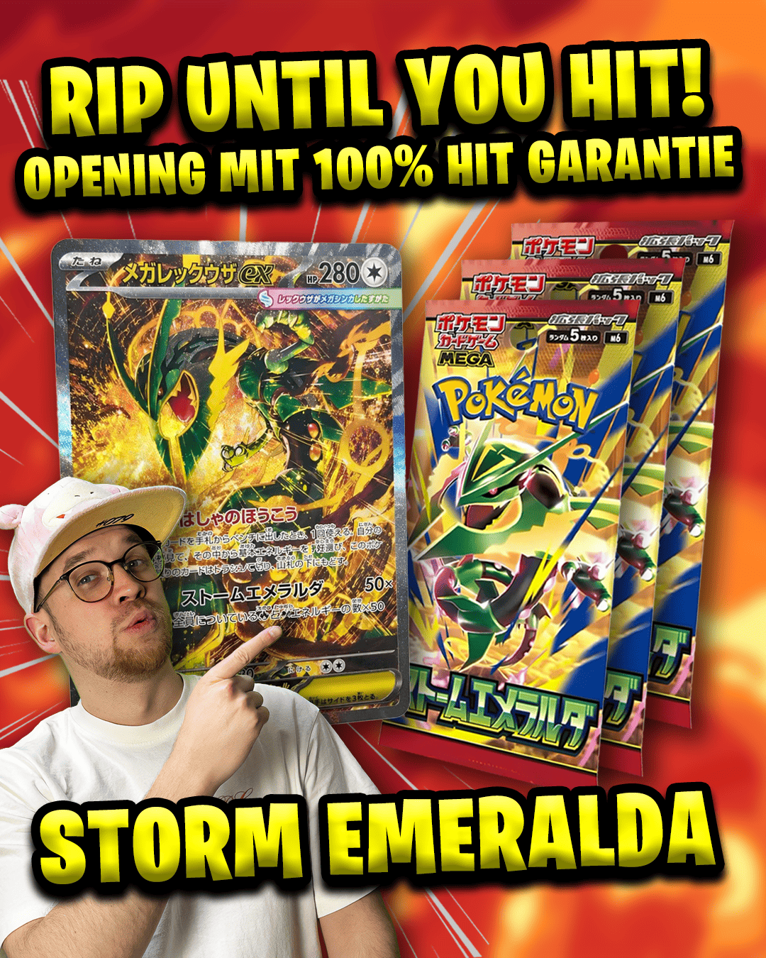 Pokemon Storm Emeralda - Rip until you hit! 🇯🇵