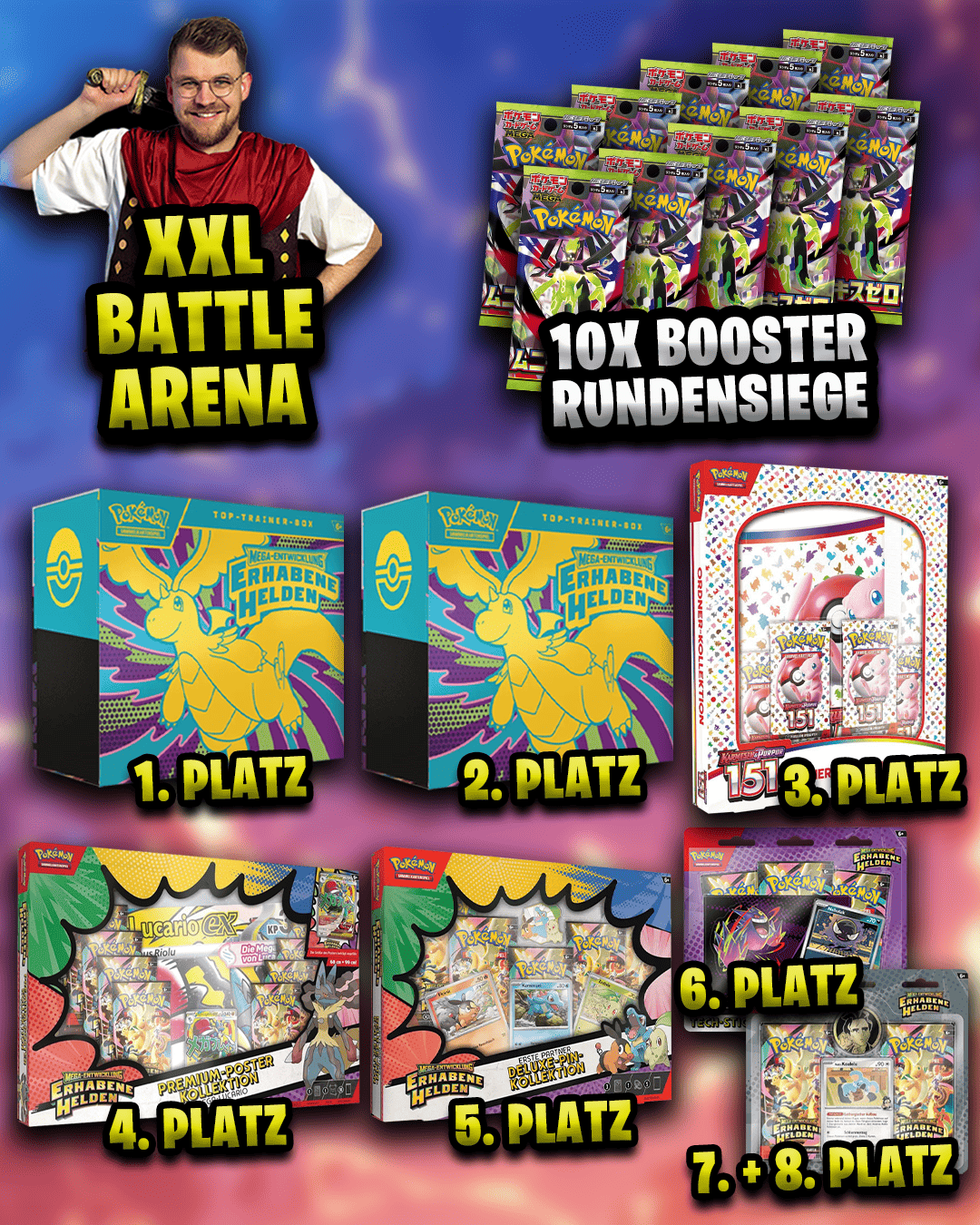 XXL Battle Arena am 13.04.26 ⚔️