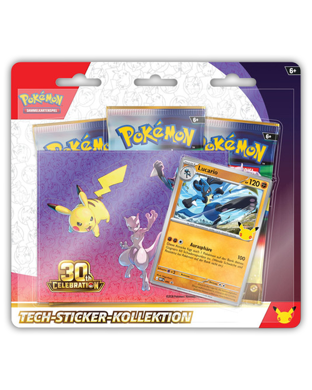 Pokemon 30 Jahre Tech-Sticker-Kollektion 🇩🇪