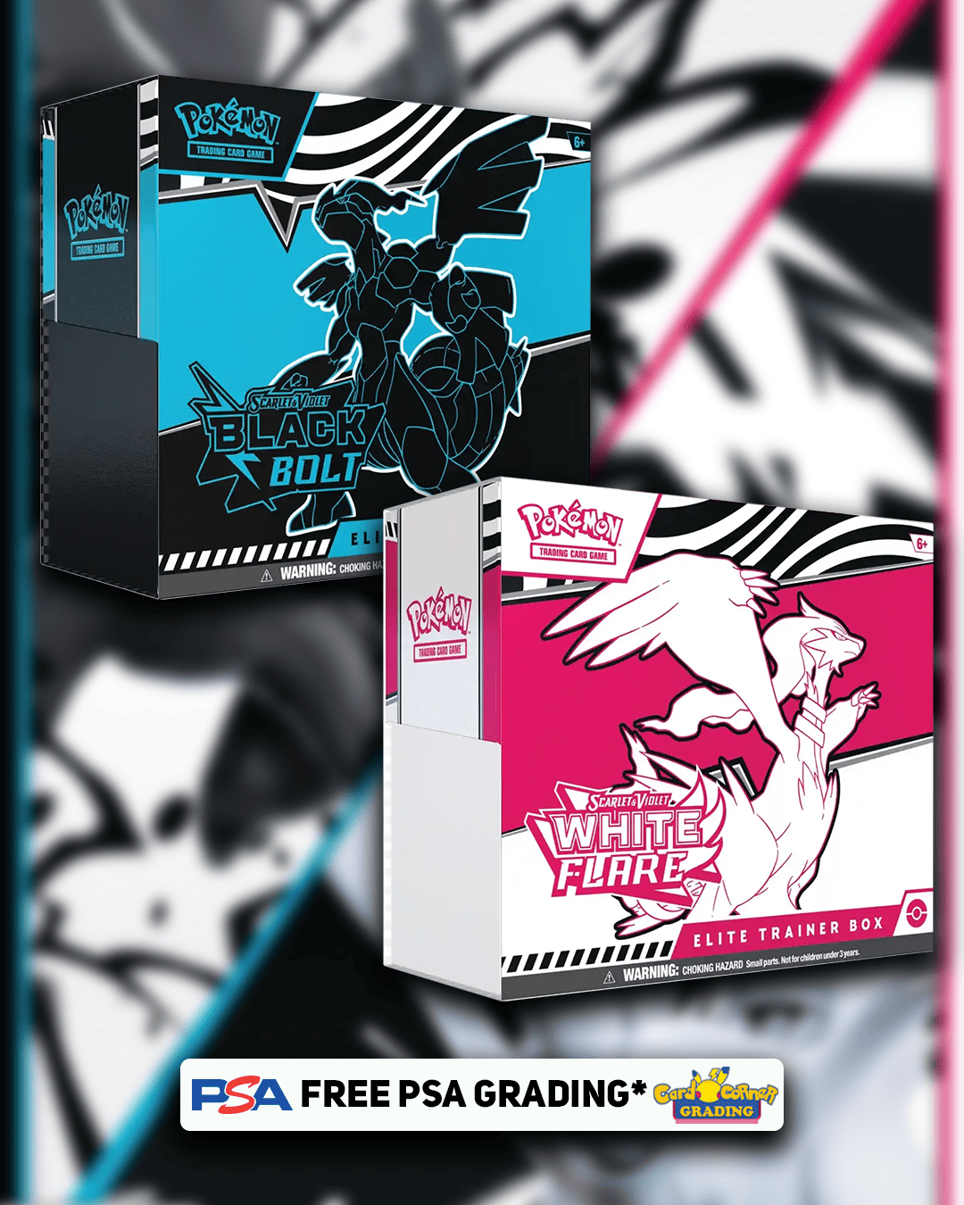 Pokemon Black Bolt & White Flare ETB Kombobreak am 11.09.25 🇬🇧