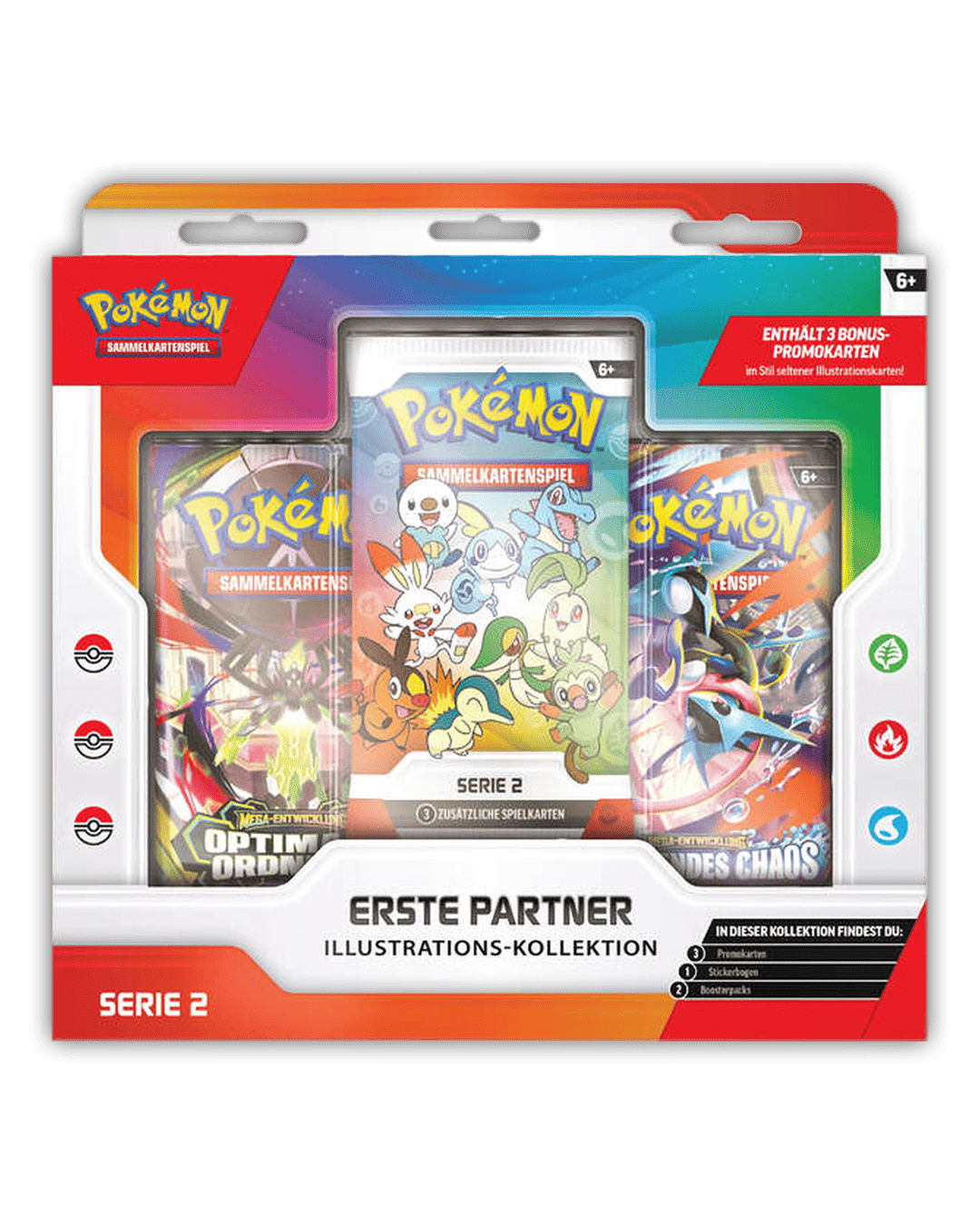 Pokemon Erste Partner Illustrations-Kollektion Serie 2 🇩🇪