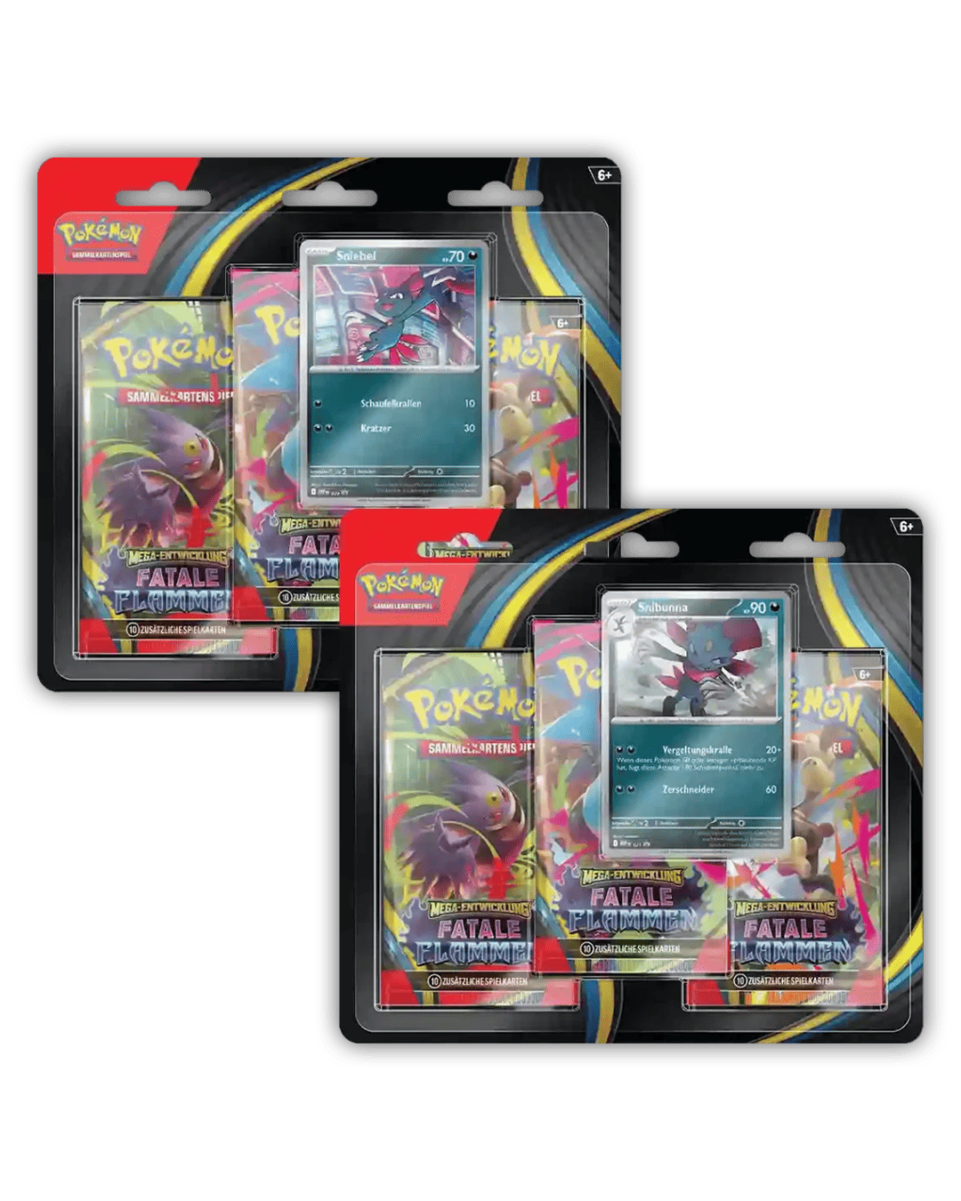 Pokemon Fatale Flammen 3-Pack Blister 🇩🇪