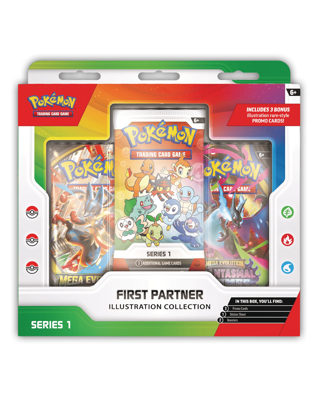Pokemon First Partner Illustration Collection Serie 1 🇬🇧
