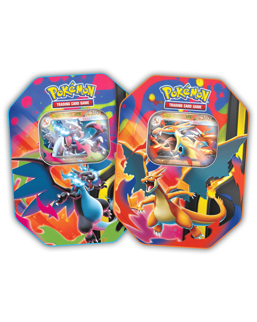 Pokemon Mega Glurak ex Tin 🇩🇪