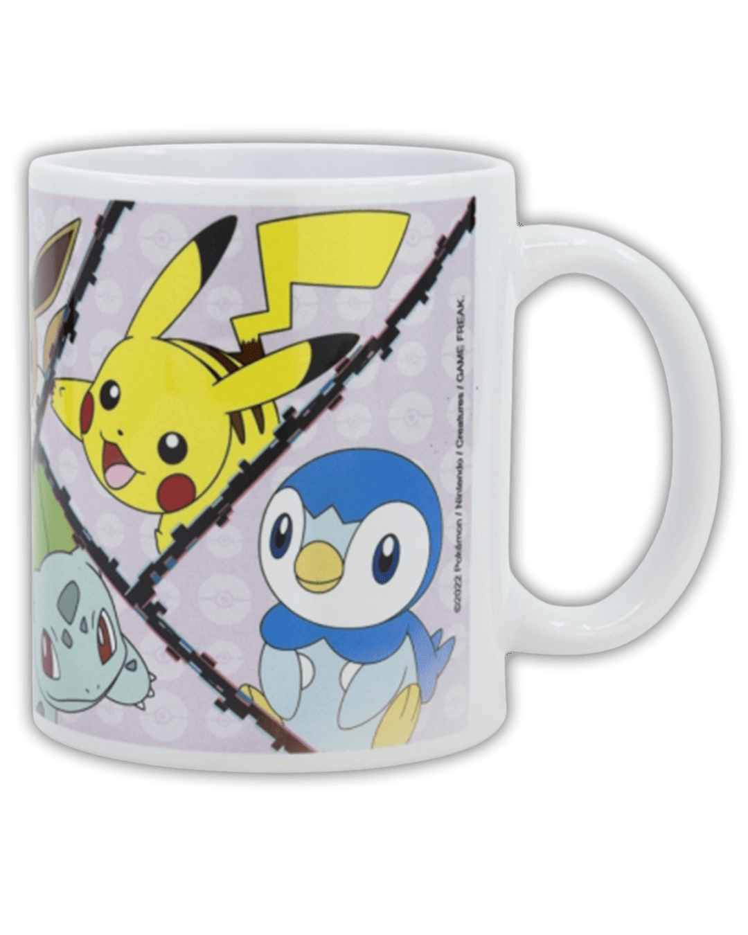 Pokemon Tasse mit Starter-Pokemon Design - 325 ml
