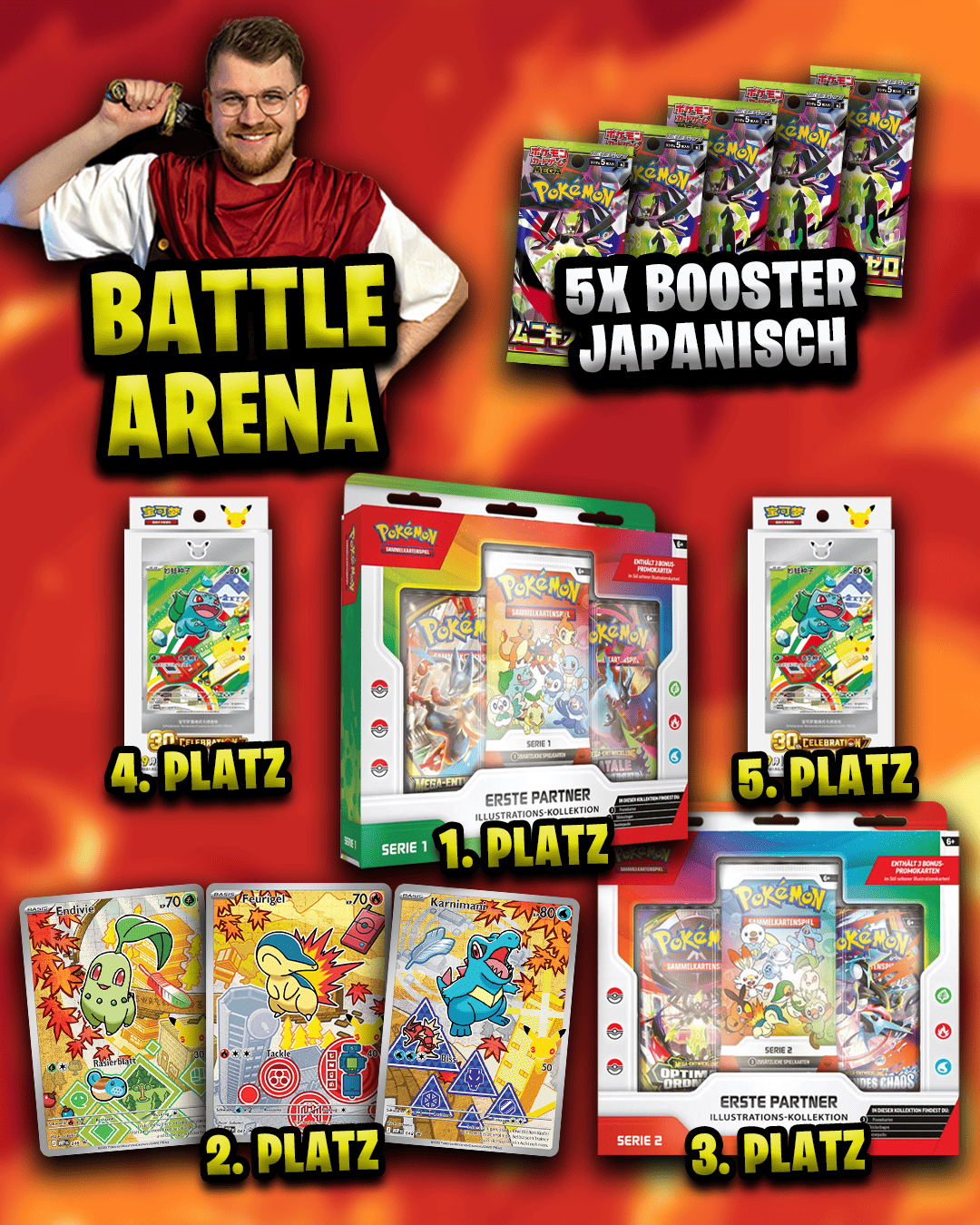 Erste Partner Battle Arena am 22.06.26 ⚔️