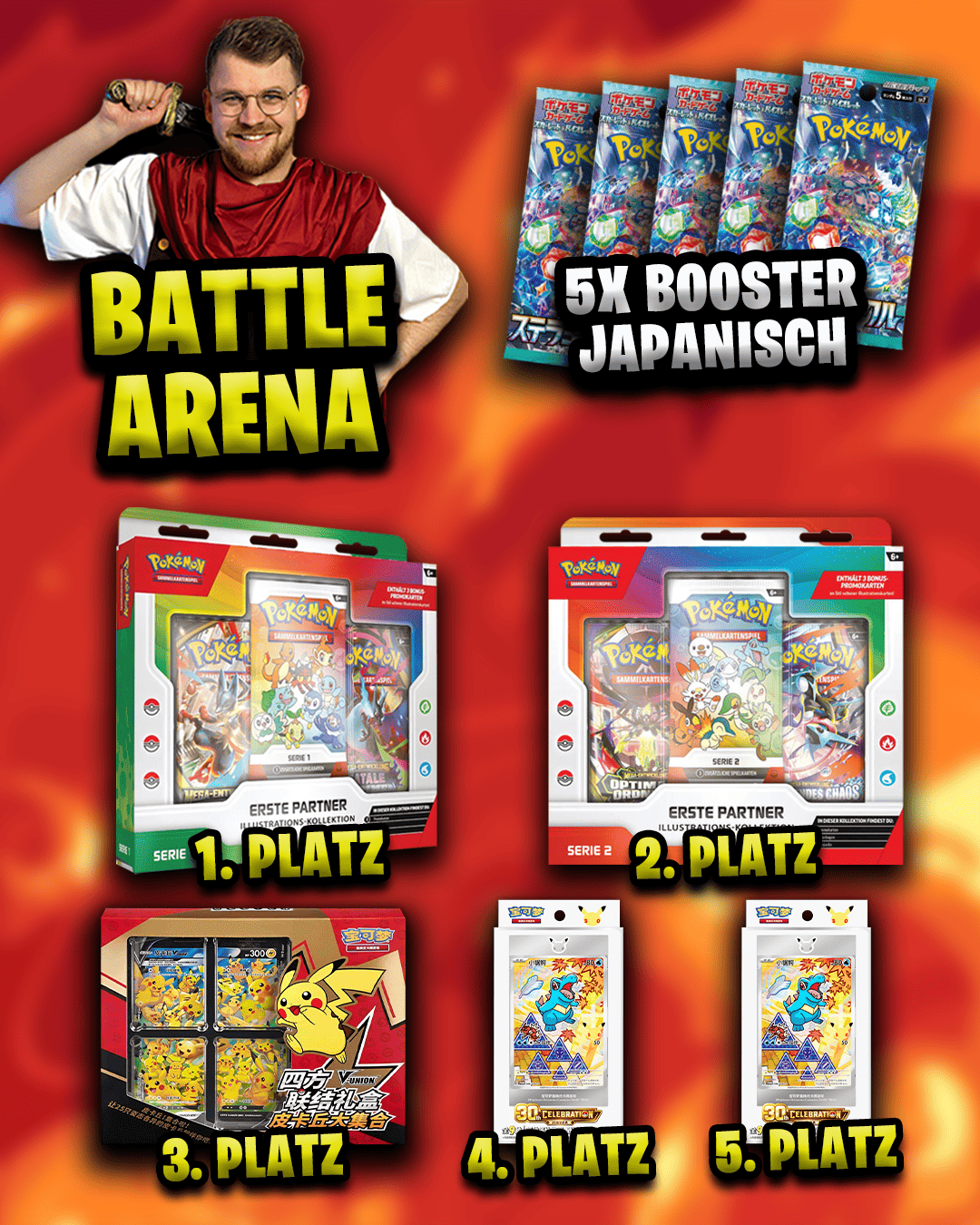 Erste Partner Battle Arena am 30.06.26 ⚔️