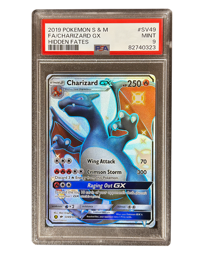 Charizard GX PSA9 🇬🇧