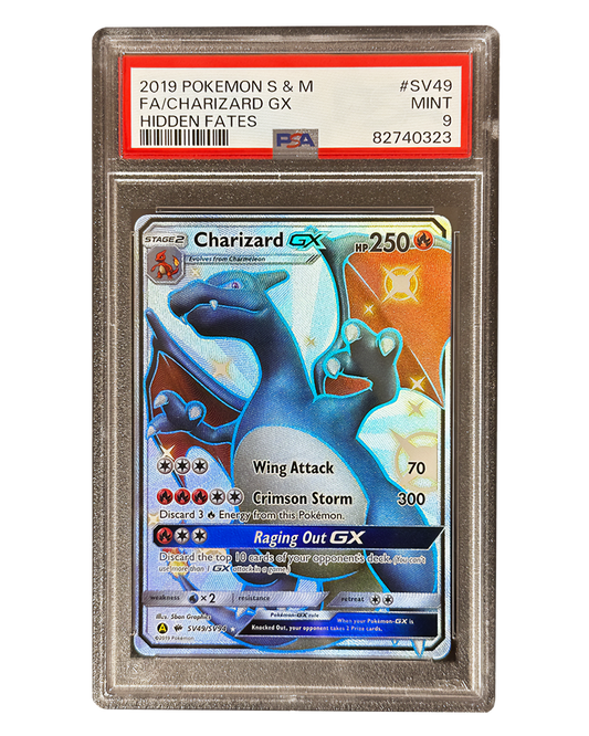 Charizard GX PSA9 🇬🇧