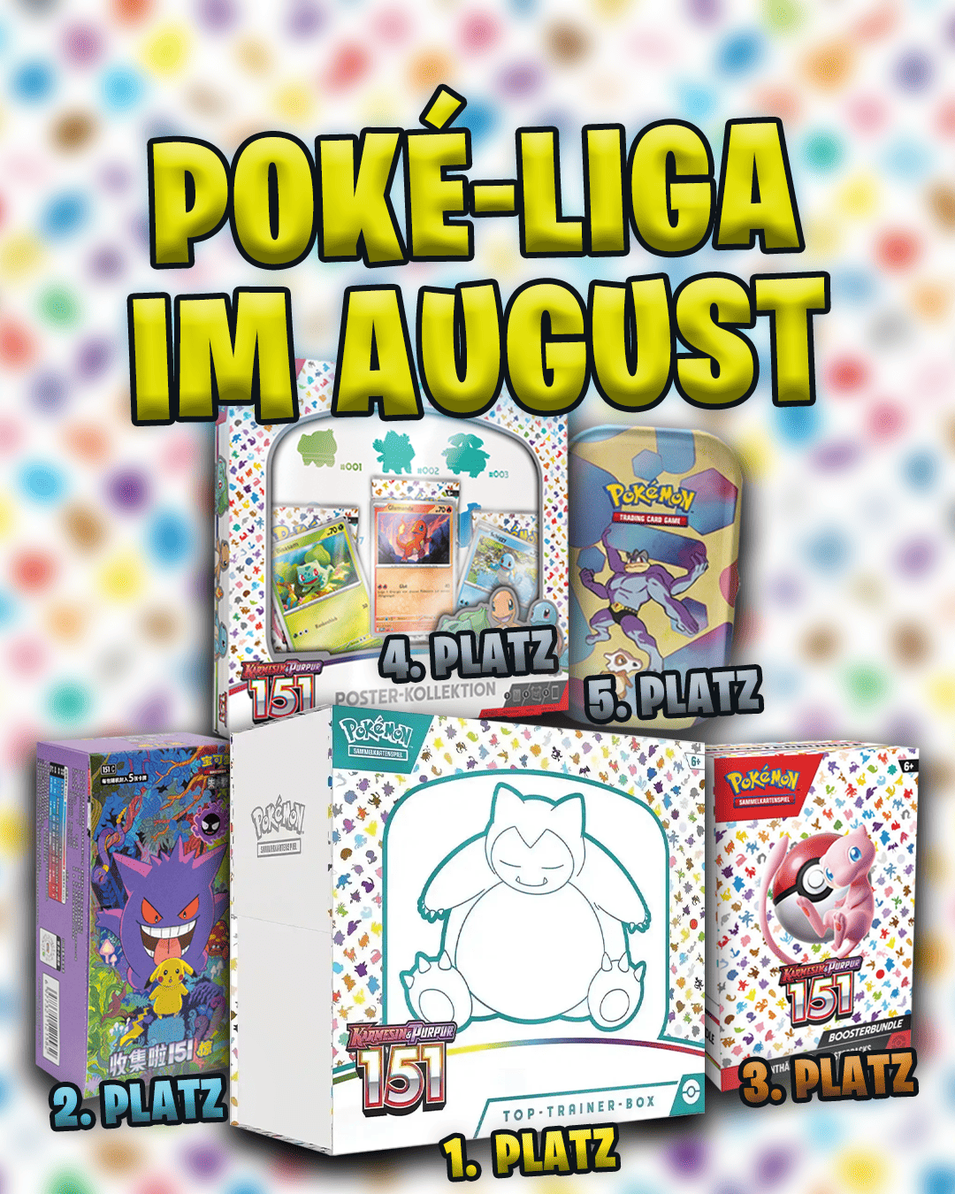Pokemon Liga im August 🏆