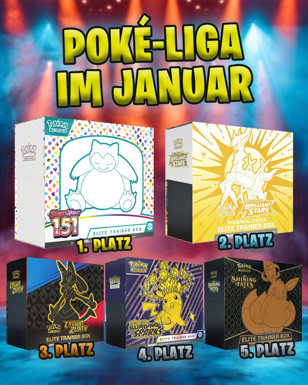Pokemon Liga im Januar 🏆