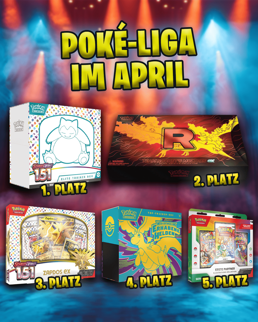 Pokemon Liga im April 🏆