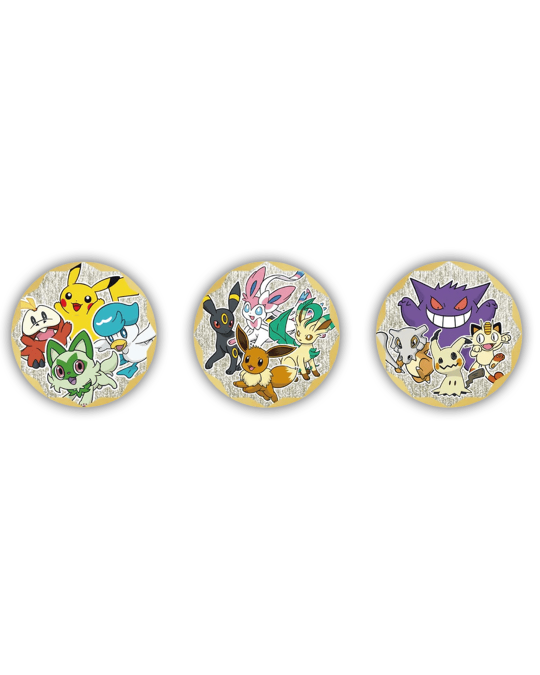 Pokemon Gem Pack Badge Set 🇨🇳