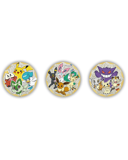Pokemon Gem Pack Badge Set 🇨🇳