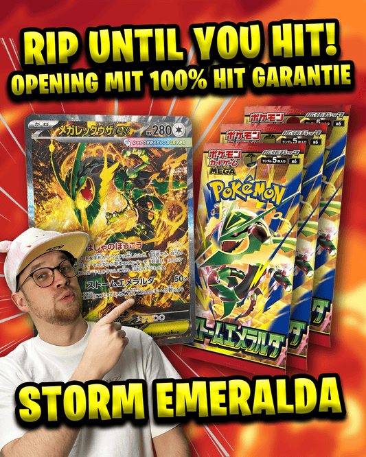 Pokemon Storm Emeralda - Rip until you hit! 🇯🇵