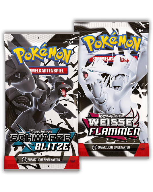 Pokemon Schwarze Blitze & Weiße Flammen 2er Booster-Bundle 🇩🇪