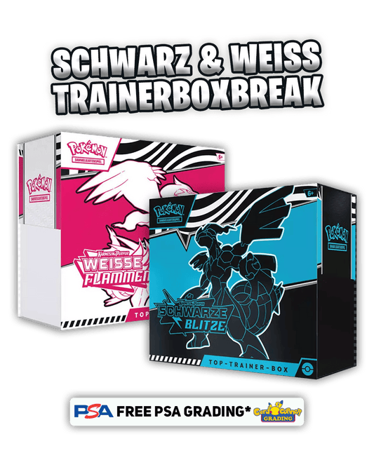 Pokemon Schwarze Flammen & Weiße Blitze im Trainerbox-Break 24.07.25 🇩🇪