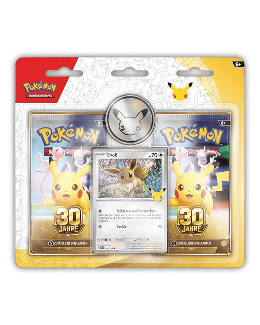 Pokemon 30 Jahre 2-Pack Blister