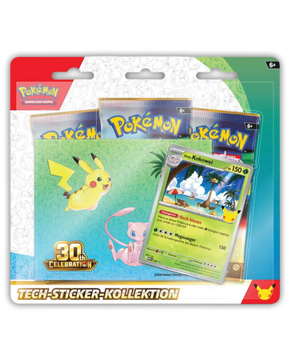 Pokemon 30 Jahre Tech-Sticker-Kollektion 🇩🇪