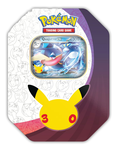 Pokemon 30 Jahre Feelinara ex oder Quajutsu ex Tin Box 🇩🇪 - nach Wahl