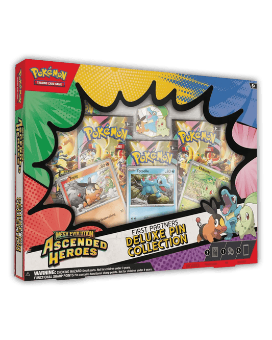 Pokemon Ascended Heroes First Partners Deluxe Pin Collection 🇬🇧