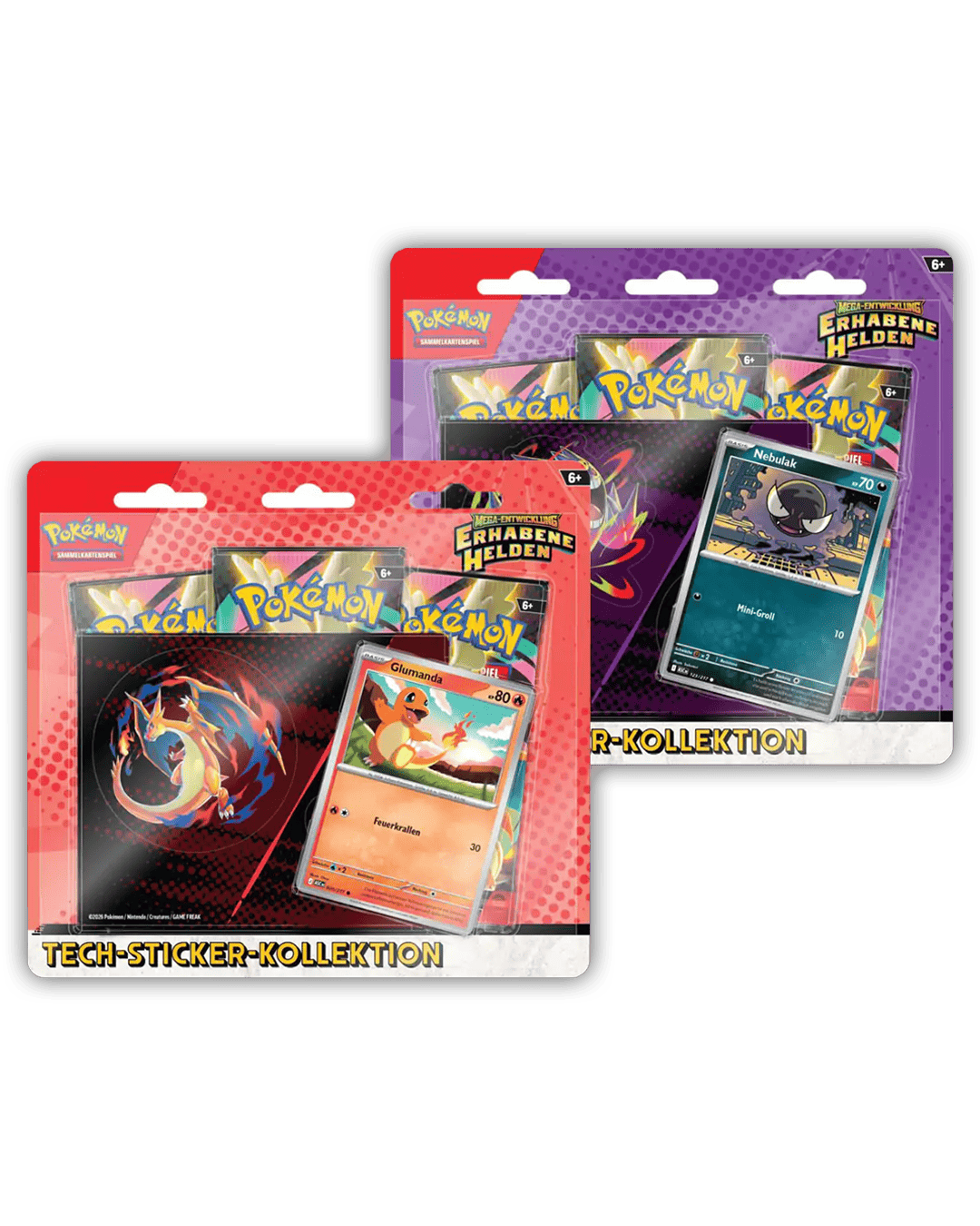 Pokemon Erhabene Helden Tech Sticker Kollektion 🇩🇪