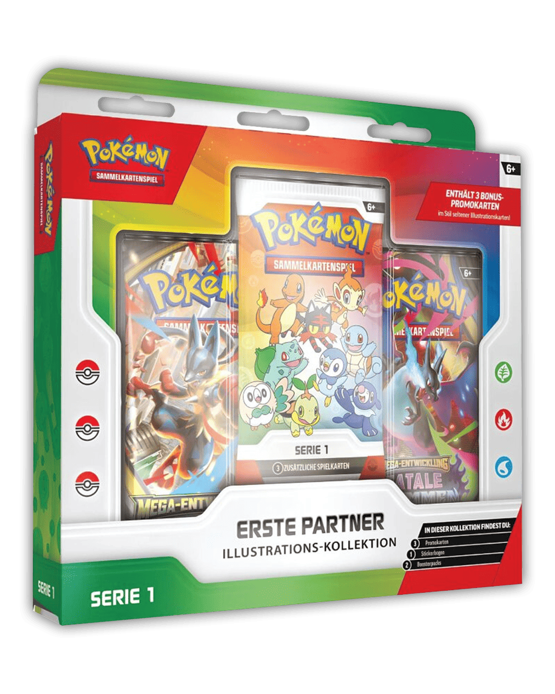 Pokemon Erste Partner Illustrations-Kollektion 🇩🇪