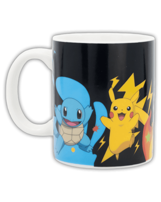 Pokemon Farbwechselnde Tasse mit Starter Design - 325 ml