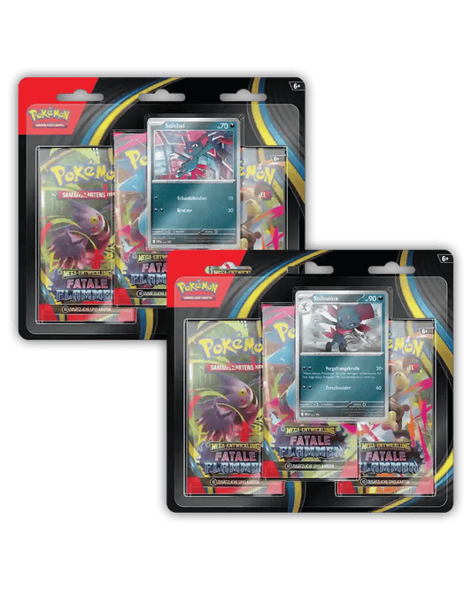 Pokemon Fatale Flammen 3-Pack Blister 🇩🇪