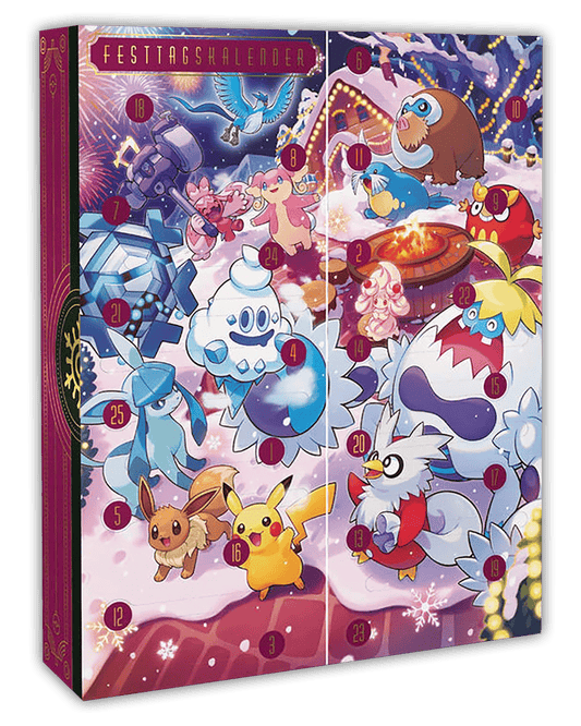 Pokémon Adventskalender / Festtagskalender 2025 🇩🇪