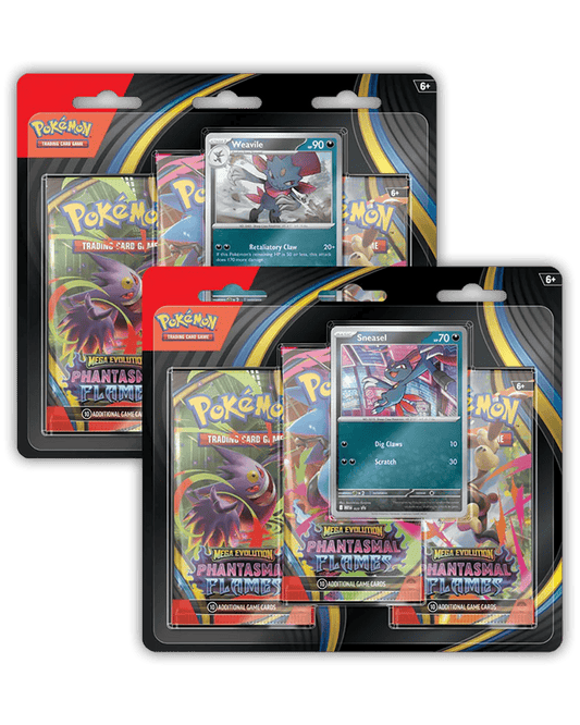 Pokemon Phantasmal Flames 3-Pack Blister 🇬🇧