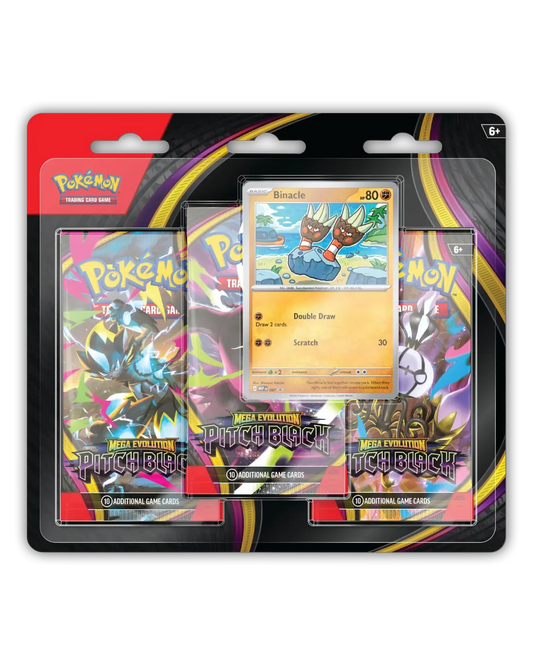 Pokemon Pitch Black 3-Pack Blister 🇬🇧