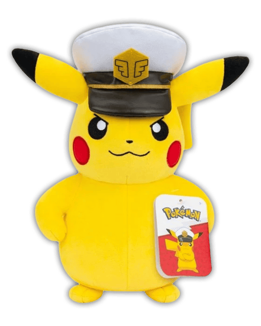 Pokemon Plüsch - Captain Pikachu 20cm - offizielles Plüsch