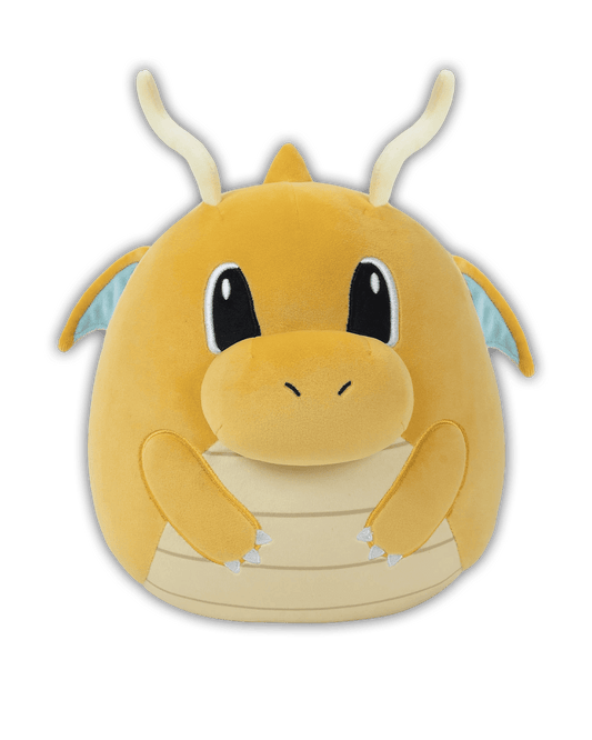 Pokemon Plüsch - Squishmallow Dragoran / Dragonite 25 cm - offizielles Plüsch