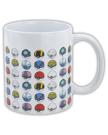Pokemon Tasse mit Pokéball Design - 325 ml