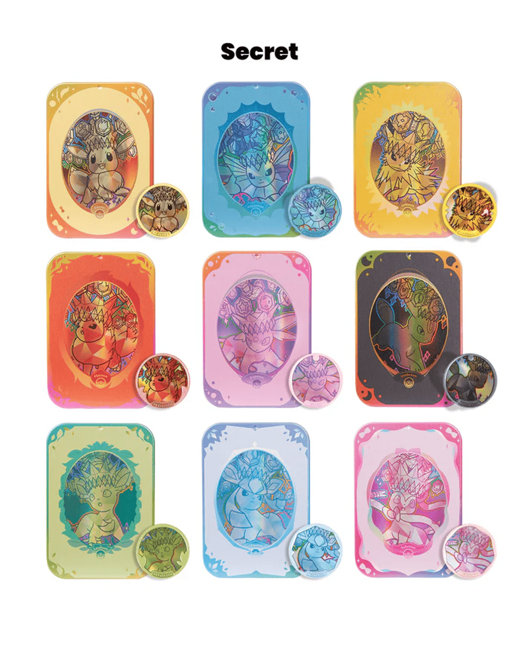 Pokemon Terastal Grand Gathering Tin Box - Glaziola 🇨🇳