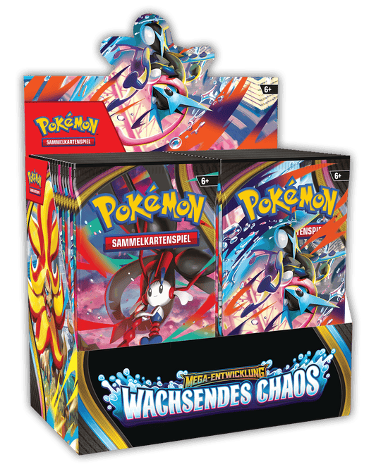 Pokemon Wachsendes Chaos Display 🇩🇪