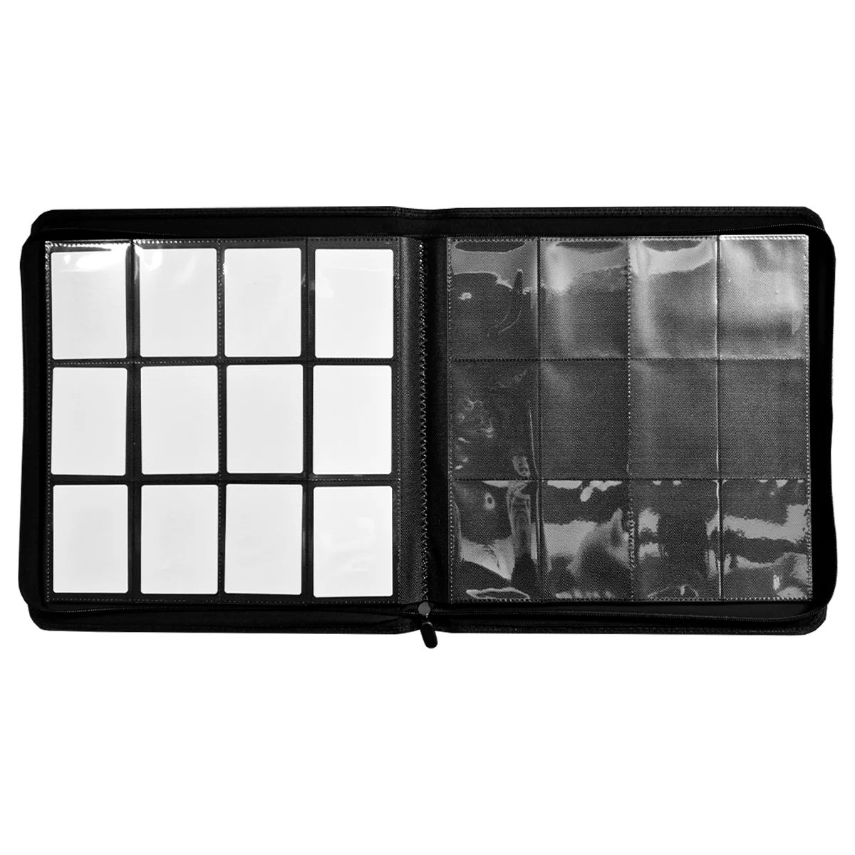 TCG Guru - 12er Pocket Zipper Binder Xenon - Dunkel Blau