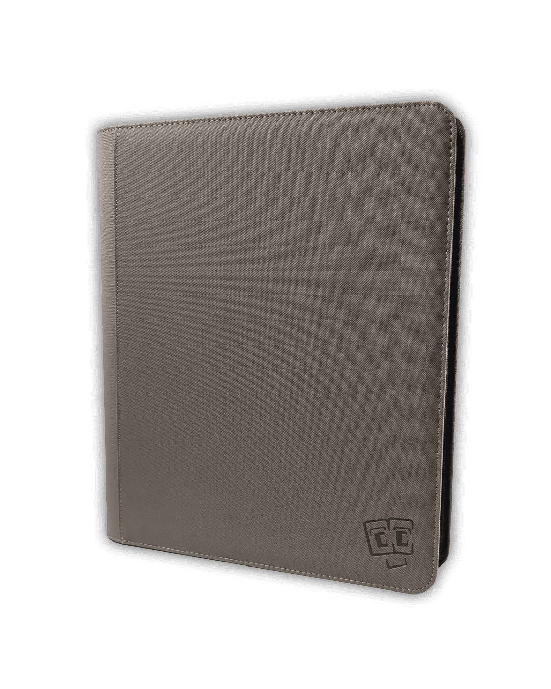 TCG Guru - 9er Pocket Toploader Zipper Binder Xenon - Grau