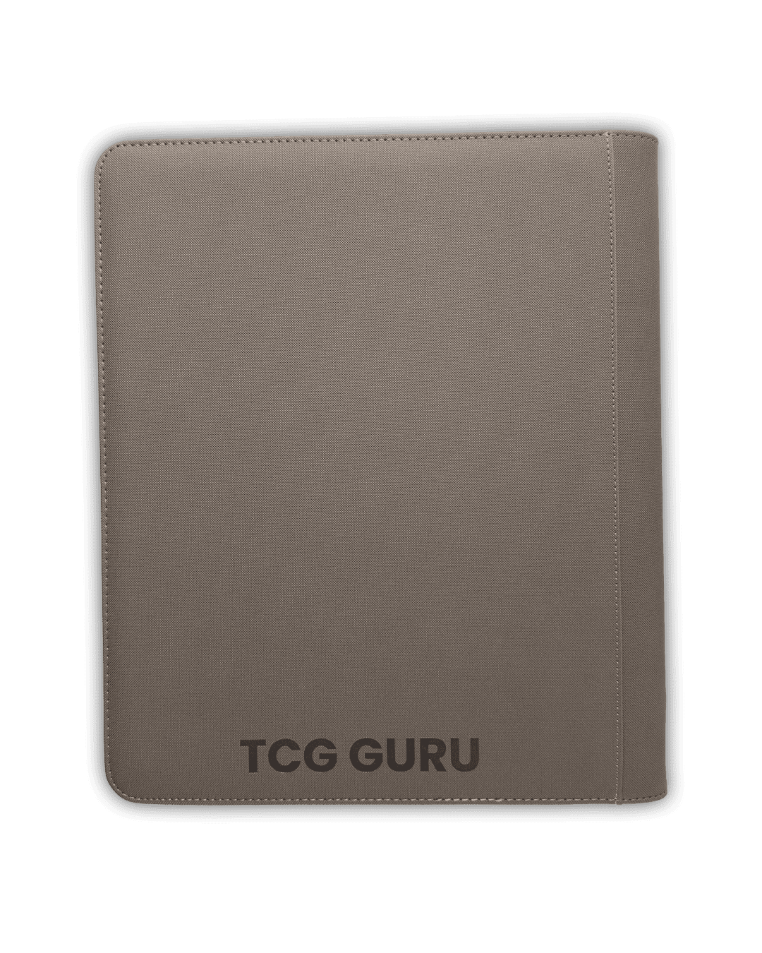 TCG Guru - 9er Pocket Toploader Zipper Binder Xenon - Grau