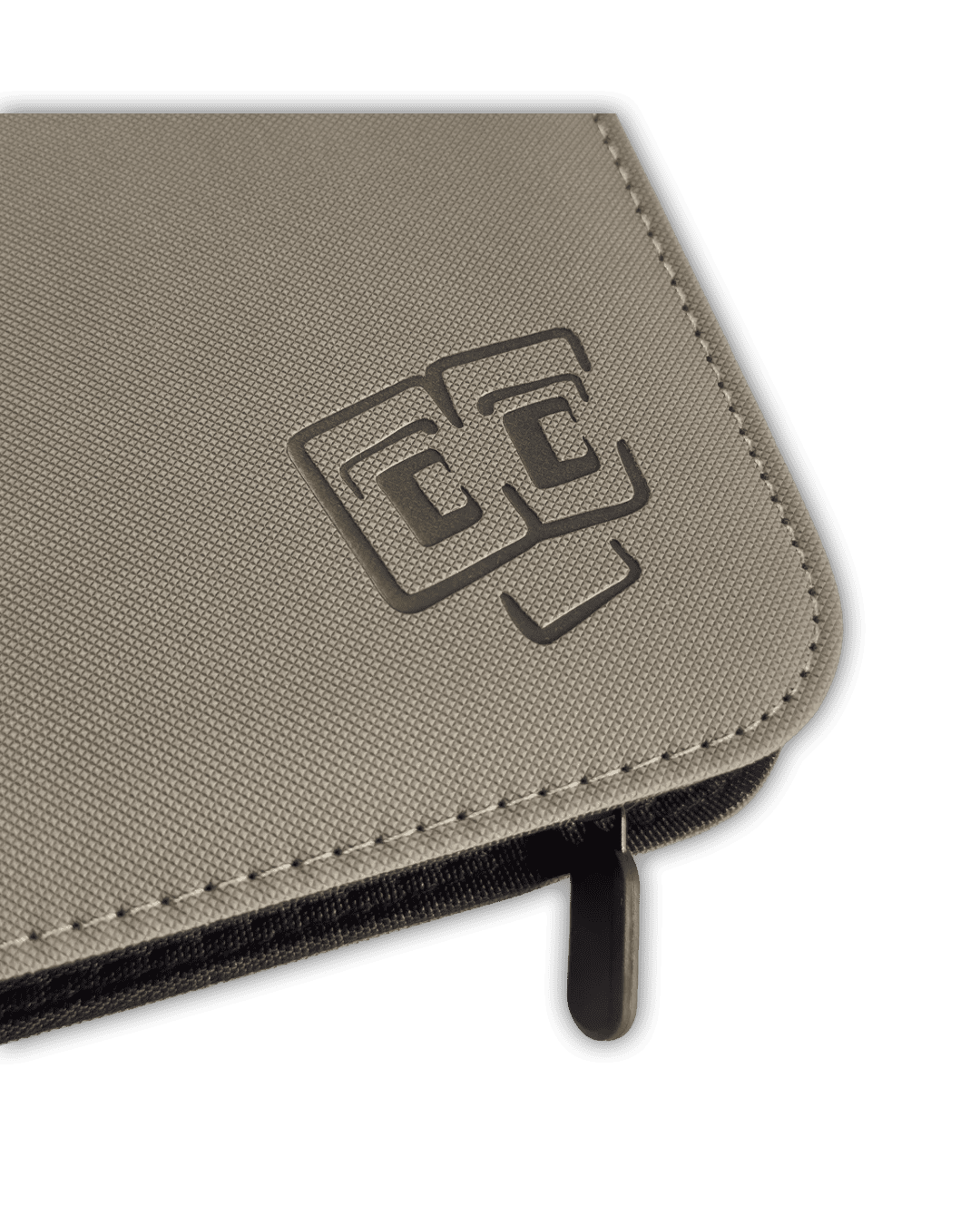 TCG Guru - 9er Pocket Toploader Zipper Binder Xenon - Grau