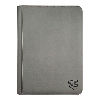 TCG Guru - 9er Pocket Zipper Binder Xenon - Grau
