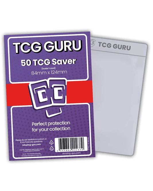TCG Guru - 50 TCG Saver - Card Saver