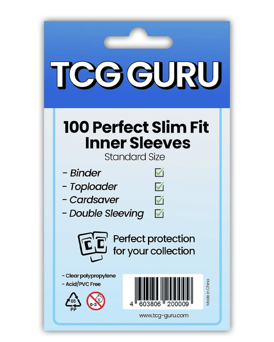 TCG Guru - 100 Perfect Size Slim Fit Inner Sleeves