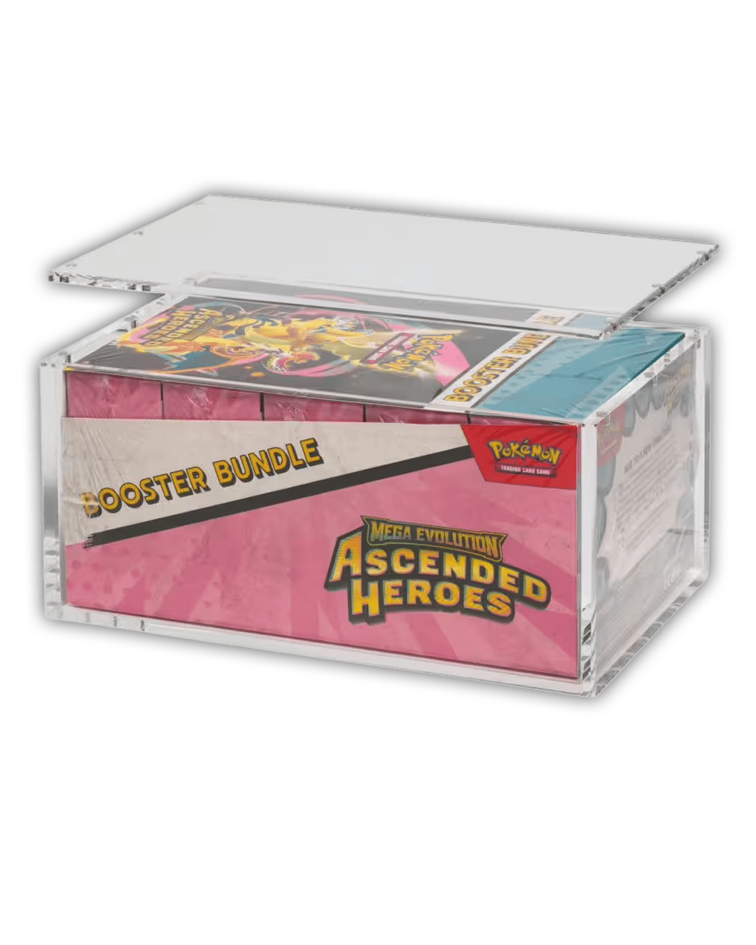 The Acrylic Box - Pokemon Booster Bundle Retail Display V2 Acryl Case