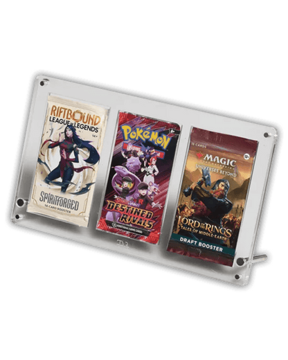 The Acrylic Box - Pokemon Booster Pack Artset 3er Acryl Case